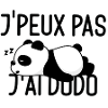 J'peux pas j'ai dodo
