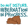 Hibernation in progress.