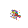 Regenbogenheld Einhorn