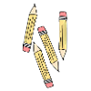 Des crayons