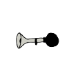Moped horn