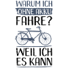 Radfahrer Spruch