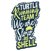 Turtle running marathon