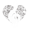Piano heart music