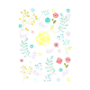 Druiden Polyedrische Würfel Set Blumen