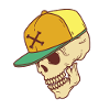Cool skull