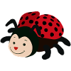 Sweet little ladybug