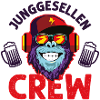 Junggesellen crew affe