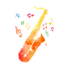 Saxophone musician
