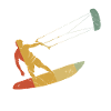 Kitesurfing