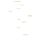 Modern map of South America