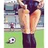 Soccer woman