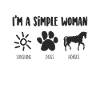Chevaux et chiens