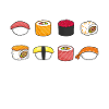 Sushi Japanese sushi lover