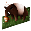 Coffee Tapir - Tired Tapir
