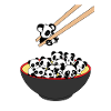 Panda Ramen Bowl Kawaii Japan