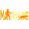Mantrailing orange / gold