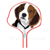 beagle best friend motif