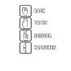 Rock paper scissor hadouk