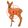 Hunting deer