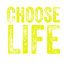 CHOOSE LIFE GEORGE WHAM YOG GIFT