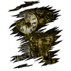 Moteur à engrenages Steampunk Dystopia