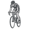Radfahrer Bicycle Rennrad