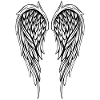 Engelsflügel-Angelwings - Große Version
