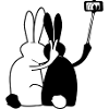 funny easter bunnies