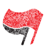 antifa flag left