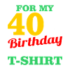 40th birthday
