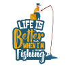 Angler fishing