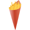 French fries bag