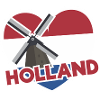 Holland Flag Graphic