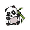 Mignon Kawaii Panda Ours