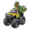 Monster Truck Dinosaur