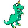 Unicorn dinosaur