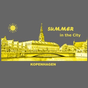 Summer Kopenhagen Dänemark City Rathaus Summer