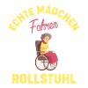 ECHTE MÄDCHEN FAHREN ROLLSTUHL