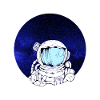 Astronauta nello spazio regalo per bambini