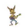 Basse, jouer, lapin
