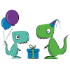 Dino Saurier Party TRex Tyrannosaurus