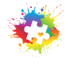 Autism Awareness Puzzle Piece Colorful Rainbow