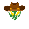 Alien cowboy
