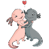 Axolotl Love