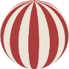 Striped ball