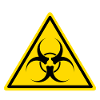 Biohazard symbol birthday gift t-shirt