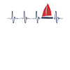 Sailboat heartbeat