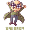Super Grandpa, grandpa superhero hero