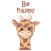Giraffe be happy